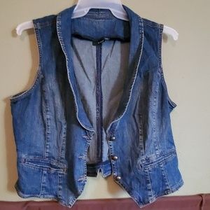 Denium jean vest